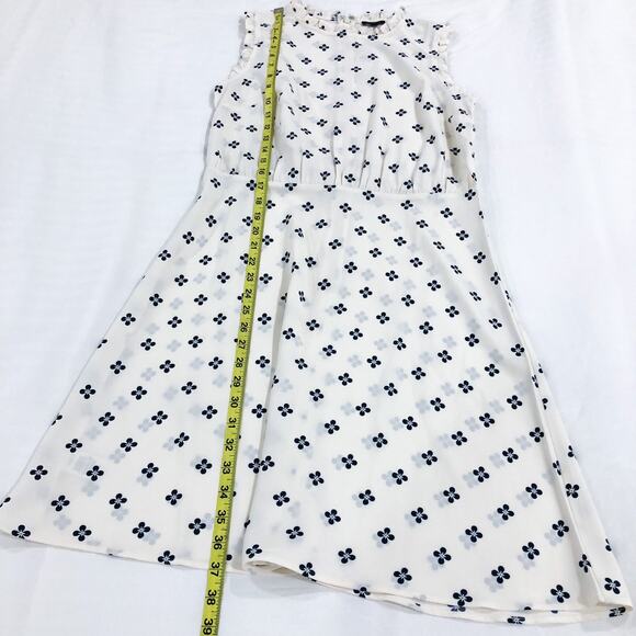Ann Taylor Fit and Flare Ruffle Mini Dress - Picture 8 of 8